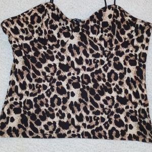 Cute Animal Print Cami Top